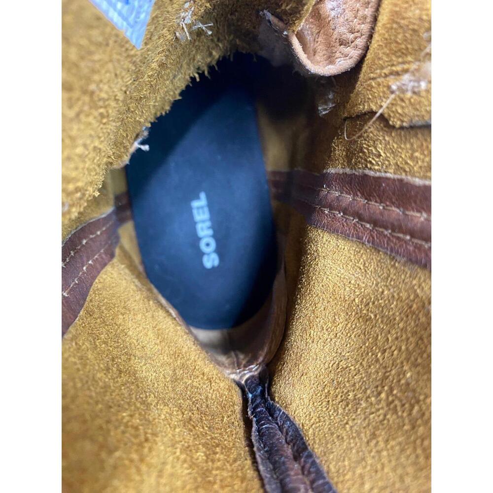 Sorel Joan of Arctic Wedge Mid Boot Ash Brown Waterproof Bootie Women's 6.5 - Picture 6 of 9